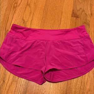 lululemon athletica Fuchsia Speed Up LR 2.5in